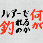 【初心者向け ルアー釣り】どんな魚が釣れるの？