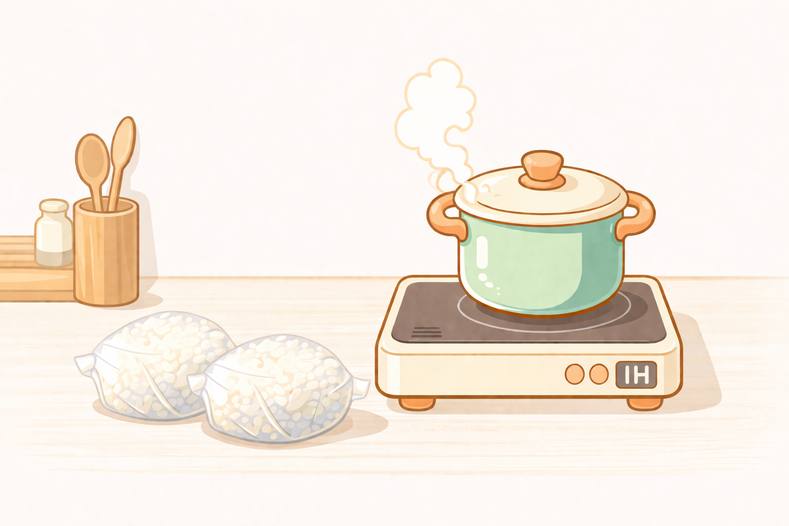 一人暮らしの鍋炊き節約術