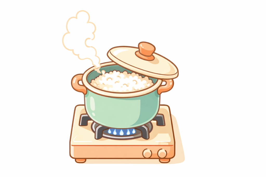 鍋でご飯を美味しく炊く方法|失敗しない8ステップ【図解付き】 | 日々是事始め(コレコト)