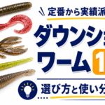 ダウンショットリグにおすすめのワーム10選